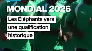Mondial 2026 : les éléphants vers une qualification historique