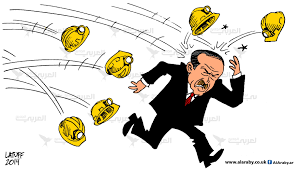 Image result for ERDOGAN military CARTOON