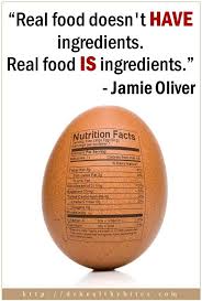 Real food doesn&#39;t HAVE ingredients. Real food IS ingredients ... via Relatably.com