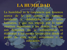 Resultado de imagen para humildad