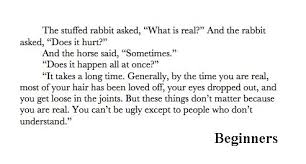 My favorite quote from the Velveteen Rabbit | Quotes | Pinterest ... via Relatably.com