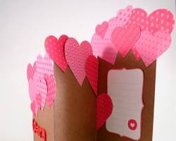Imagen de Tarjeta hecha a mano para el Día de San Valentín