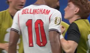 Bellingham cruzó al Colo Barco y lo golpeó en la cabeza tras la victoria de Argentina ante Inglaterra