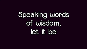 Image result for let it be