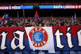 Crystal Palace Multado em €10.000 Pela UEFA Por Faixa 