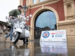 “Vespa Restored for a Meaningful Cause: Supporting Teenage Cancer Trust through The Who Quadrophenia Tour”