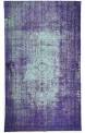 Purple overdyed rug