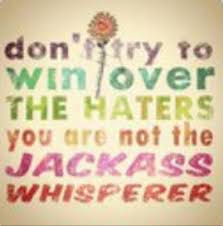 haters be like... | We Heart It | quote via Relatably.com