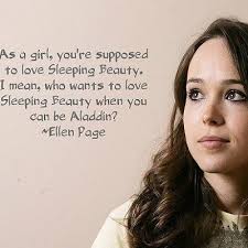 Greatest 8 celebrated quotes by ellen page wall paper English via Relatably.com