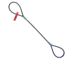 Lift-All® Wire Rope Slings - 6x19 IWRC - 5/8" - Vertical ...