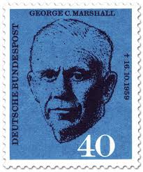 General George C. Marschall (Fiedensnobelpreis 1953), Briefmarke 1960 - general-george-c-marschall-fiedensnobelpreis-gr