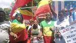 Hundreds protest Pretoria over Libyan