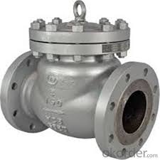 API Cast Steel Check Valve A216 WCB Body Material in ...
