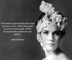 Julie Andrews Quotes. QuotesGram via Relatably.com