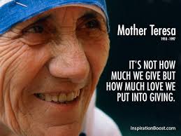 Mother Teresa Quotes. QuotesGram via Relatably.com