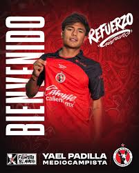 Yael Padilla es nuevo jugador del Club Tijuana