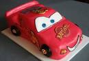 Gateau anniversaire voiture cars