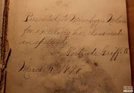 A Good Inscription Can Bring a Book to Life | gimmesomereads.com via Relatably.com