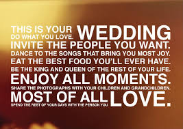 Wedding Quotes. QuotesGram via Relatably.com