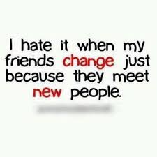 friends change | Quotes | Pinterest | Friends Change, Boyfriends ... via Relatably.com