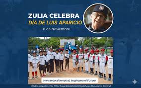 Zulia celebra el Día de Luis Aparicio con béisbol y homenajes