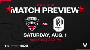Match Preview: D.C. United vs. Nashville SC | Saturday, August 1, 2026