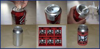 Image result for six pack beer cans