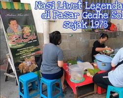 itinerary kuliner solo oleh pawon 24 jam Nasi Liwet Bu Sri di Pasar Gede Solo