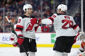 Devils’ Swiss Forwards Eye International Hockey History Tomorrow