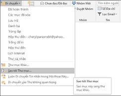 Chọn thư mục đích