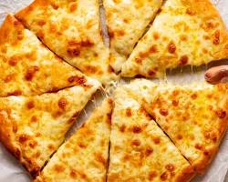 Garlic cheese pizza