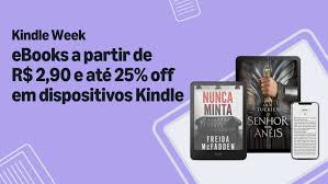 Kindle Week chega com milhares de eBooks a partir de 2,90 reais e descontos em dispositivos
