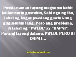Sad Tagalog Love Quotes Tumblr via Relatably.com