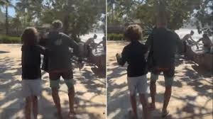 Lucas Lima posta vídeo raro com o filho e agradece 'presente' de Sandy