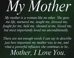 inspirational words for death of a mother | life inspiration ... via Relatably.com