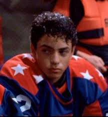 Team USA jersey #22 worn by Mike Vitar who played Luis Mendoza in D2 The Mighty Ducks. - mendoza2