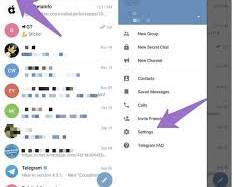 Image of Pasting Telegram Link in Link Sticker