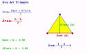 Formula area matematica