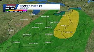 Next severe threat: Tracking chance for strong to severe storms on Saturday
