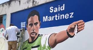 Tocoa rinde homenaje a Said Martínez con mural por su participación en el Mundial 2026