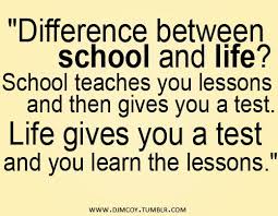 Funny Lessons Learned Quotes | funny lessons learned quotes 500 x ... via Relatably.com