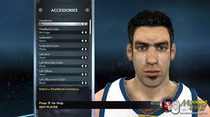 NBA 2K12 / Cyber Faces / Hamed Haddadi Cyber Face - NBA 2K12 - big