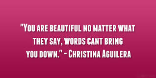 Christina Aguilera Quotes And Sayings. QuotesGram via Relatably.com