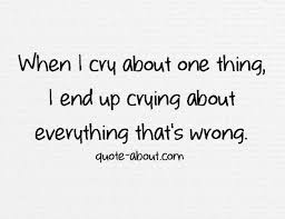 Quotes About Crying. QuotesGram via Relatably.com