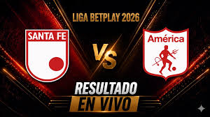 Independiente Santa Fe vs América de Cali: resultado EN VIVO, minuto a minuto y goles por la Liga BetPlay