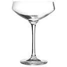 Champagne Saucer XClear, Handmade Glass. Wine Collection