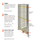 JELD -WEN Tip: Measuring for Entry Door Replacement -