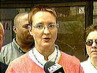 Patrice Regnier (pictured, left), who is one of the four women who filed the lawsuit, ... - 2003_09_08_NBC5_PopularPriest_Patrice_Regnier