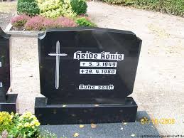 Grab von Heide König (05.03.1949-29.04.1980), Friedhof Mullberg