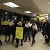Protests erupt against ban on refugees